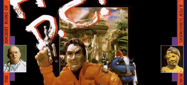 box art for Free D.C. showing a clay guy in an orange jumpsuit and holding a gun