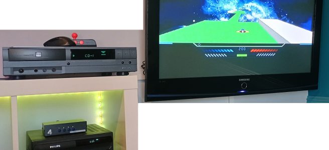 photo of a game playing on a philips cd-i