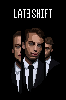 pixel art for late shift showing multiple photos of a guy