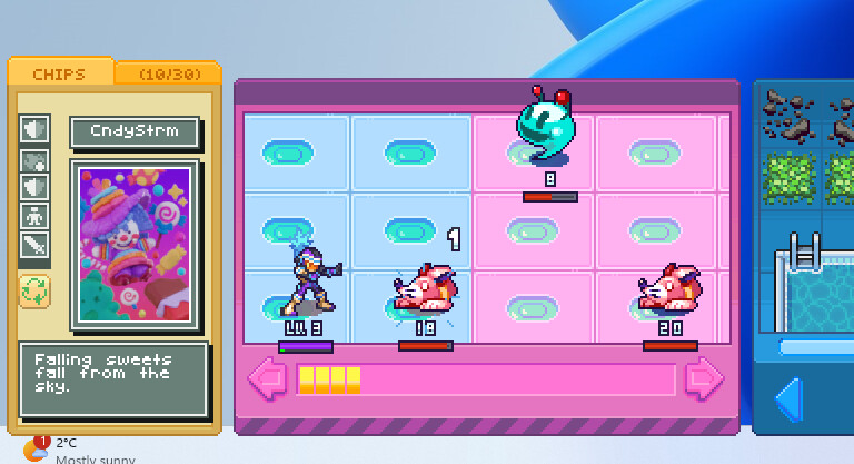 robot person shooting and cartoonish robot creatures