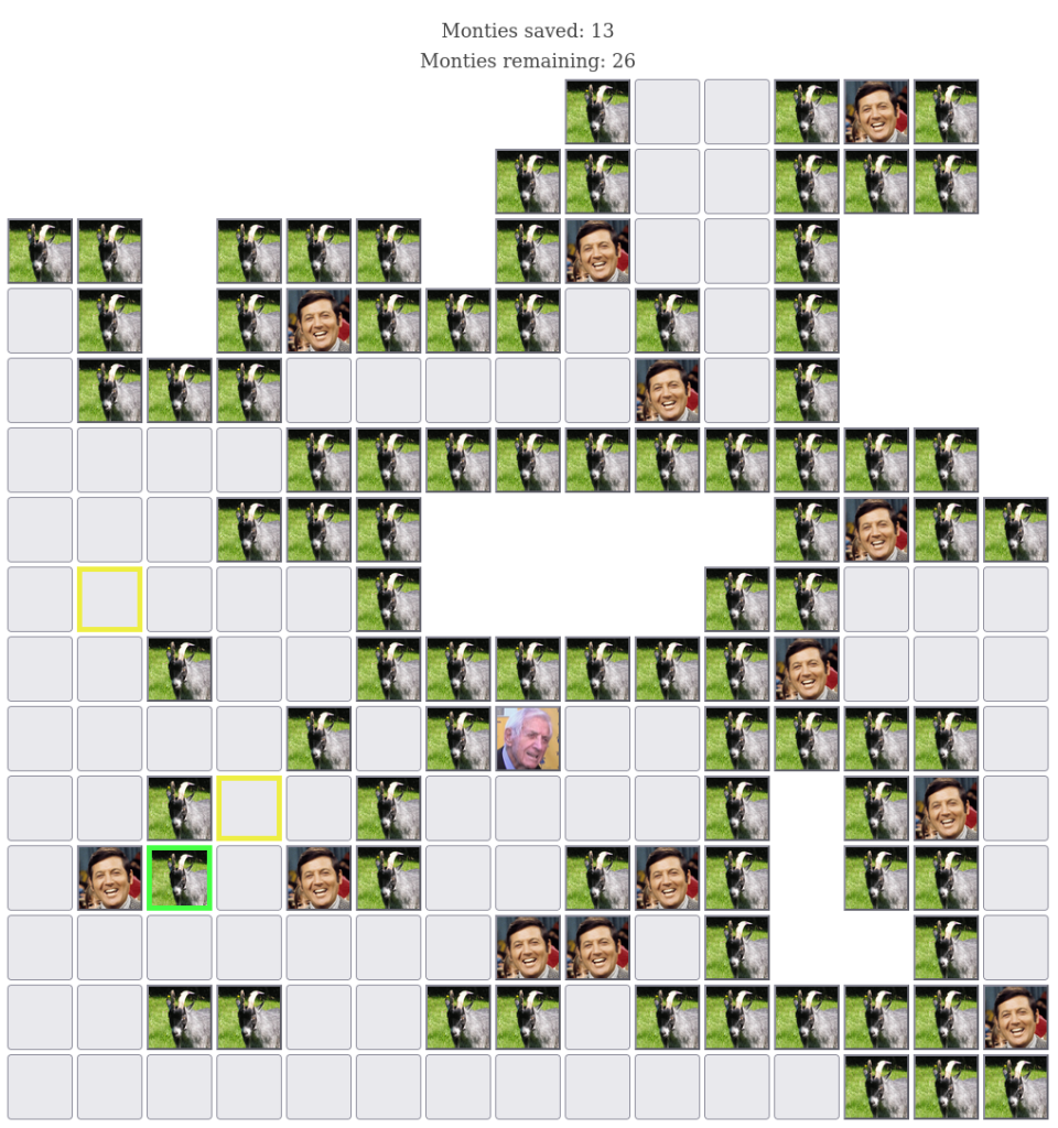 pictures of goats and monty hall